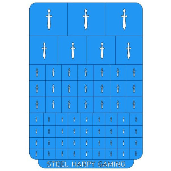 Swords - Small - Stencil