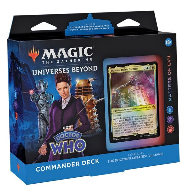 Dr Who Commander Deck - Masters of Evil [ONE PER PERSON]