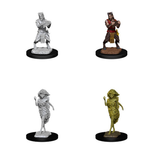 Satyr & Dryad: Wave 11 - Nolzur's Marvelous Unpainted Miniatures