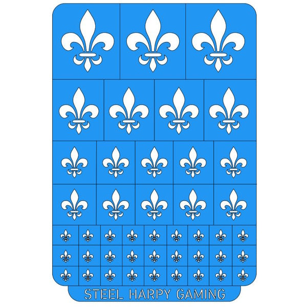 Fleur De Lys - Stencil