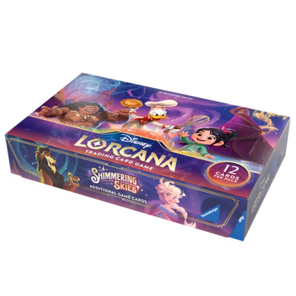 Disney Lorcana Trading Card Game - Shimmering Skies Booster Pack Full Box (One Per Person)