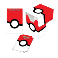 Ultra Pro Deck Box: Pokémon: Poké Ball - Full-View Deck Box