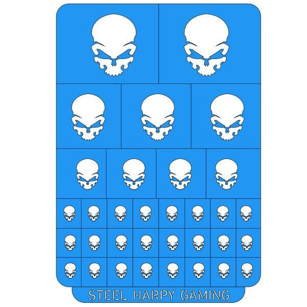 Skulls - Stencil