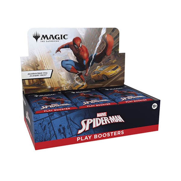 Marvel Spider-Man Play Booster Full Box [MAX ONE PER PERSON] - Grim Dice Tabletop Gaming