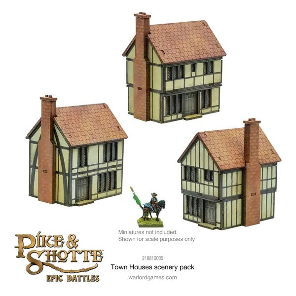 Pike & Shotte Epic Battles - Town Houses Scenery Pack*