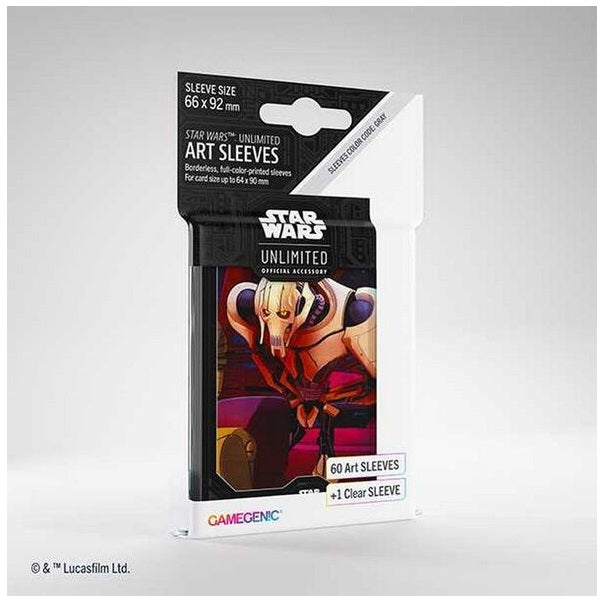 Gamegenic Star Wars: Unlimited Art Sleeves - General Grievous