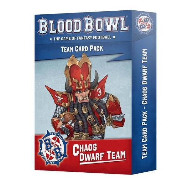 Blood Bowl: Chaos Dwarf Cards.