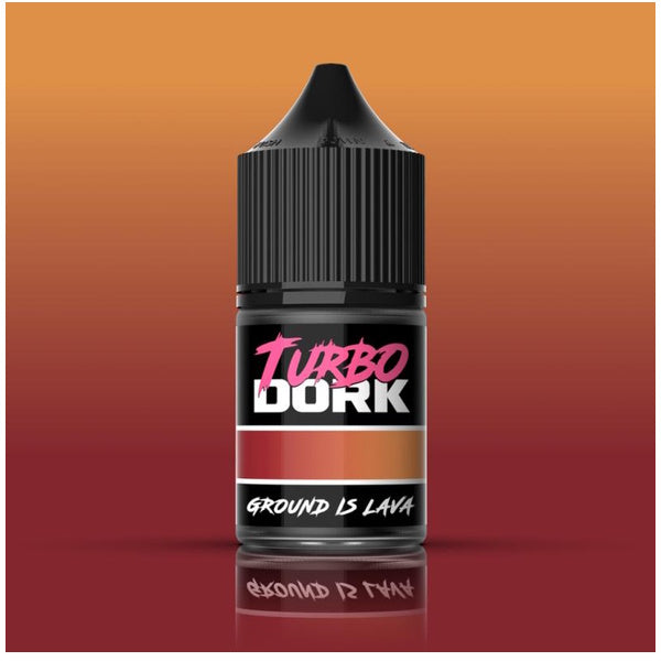 Turbo Dork: Ground Is Lava TurboShift Acrylic Paint 22ml Bottle