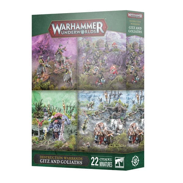 Warhammer Underworlds: Gitz And Goliaths.