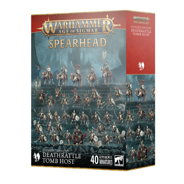 Spearhead: Soulblight Gravelords: Deathrattle Tomb Host.