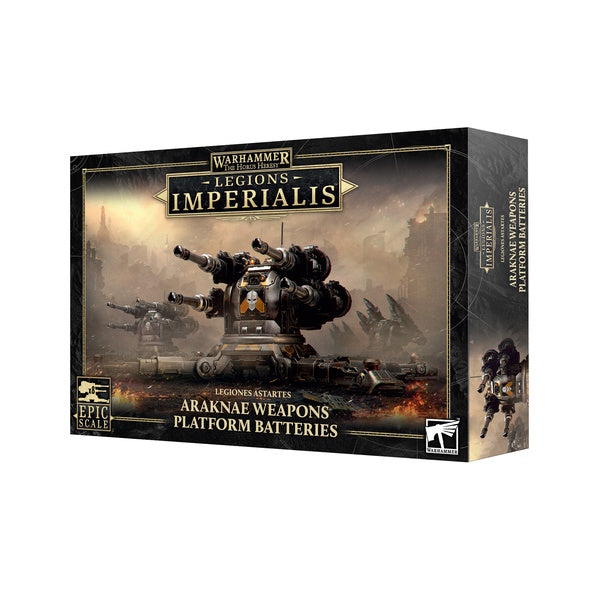 Legions Imperialis: Araknae Weapons Platform Batteries.