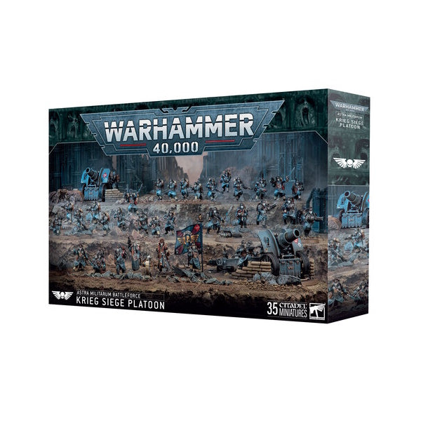 Astra Militarum Battleforce: Krieg Siege Platoon (One Per Person). - Grim Dice Tabletop Gaming