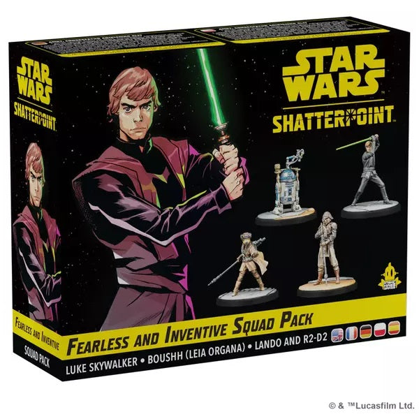Star Wars: Shatterpoint - Fearless and Inventive (Jedi Luke Skywalker Squad Pack)