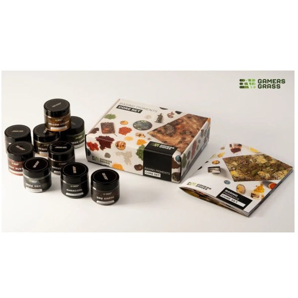 GamersGrass Basing Pigments Core Set