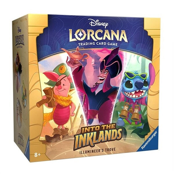 Disney Lorcana Trading Card Game Series 3: Into the Inklands – Illumineer's Trove Trainer Set (One Per Person)