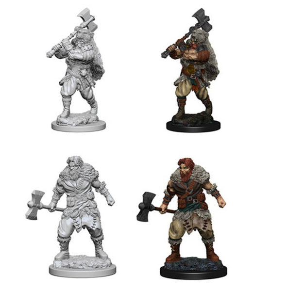 Human Male Barbarian: Wave 1 - Nolzur's Marvelous Unpainted Miniatures