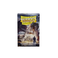 Dragon Shield Clear Outer Sleeves - Matte Standard Size (100)