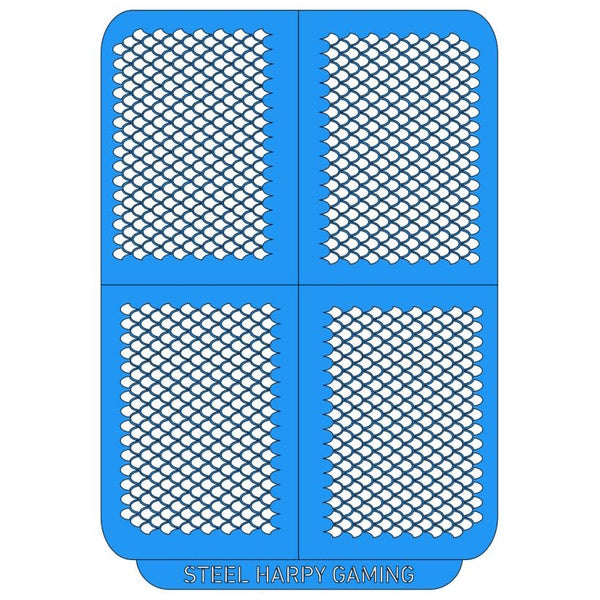 Dragon Scales - Large - Stencil