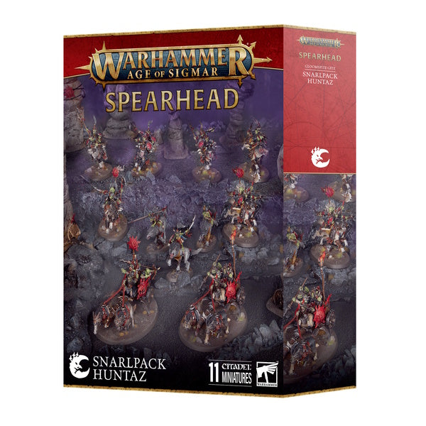 Spearhead: Gloomspite Gitz – Snarlpack Huntaz. - Grim Dice Tabletop Gaming
