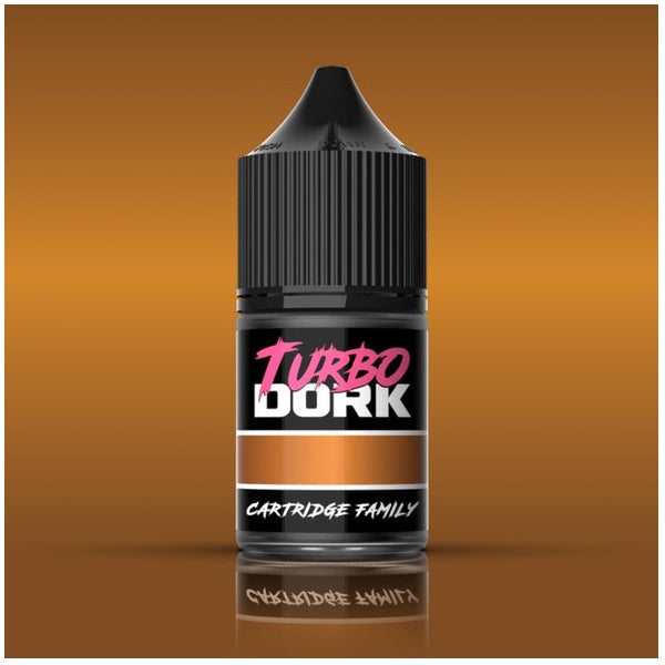 Turbo Dork: Cartridge Family Metallic Acrylic Paint 22ml Bottle