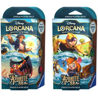 Disney Lorcana Trading Card Game - Azurite Sea - Go Go Tamago & Gadget Hackwrench Starter Deck