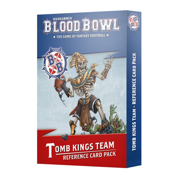 Blood Bowl: Tomb Kings Team Reference Card Pack (3rd Season).