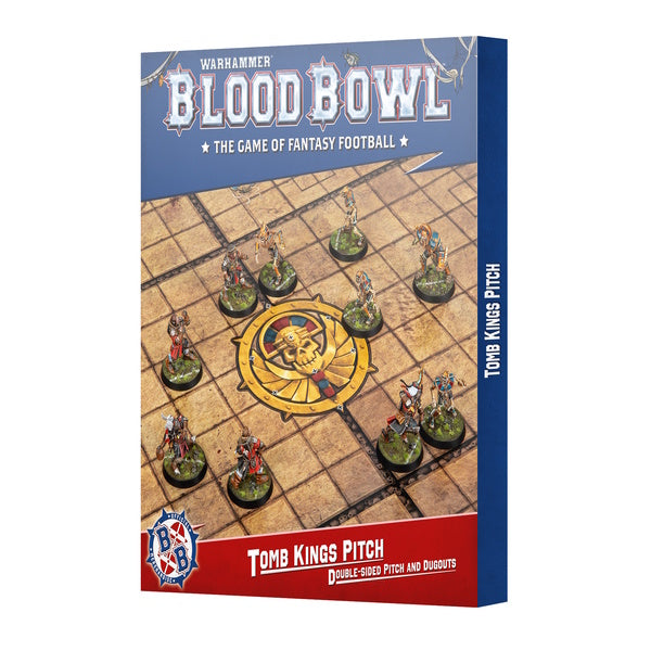 Blood Bowl: Tomb Kings Team Pitch & Dugouts.