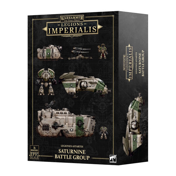 Legions Imperialis: Legiones Astartes Saturnine Battle Group.