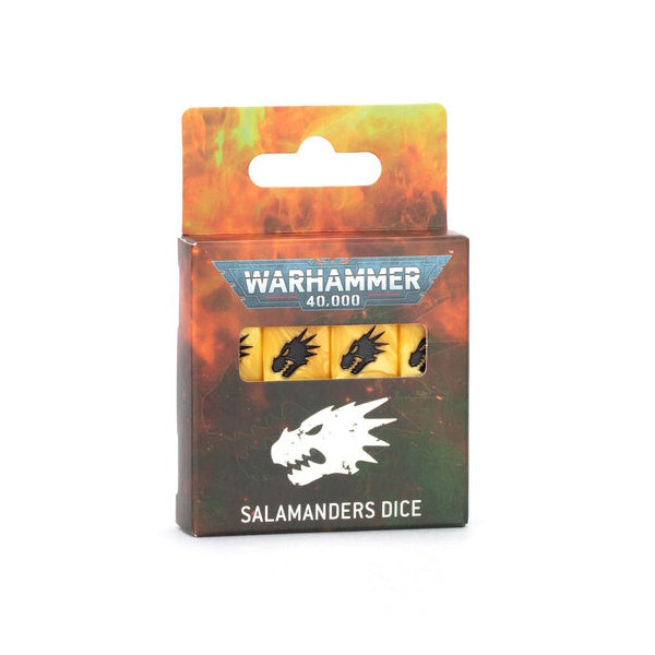 Warhammer 40000: Salamanders Dice