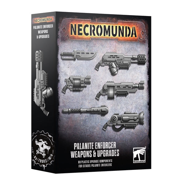 Palanite Enforcer Weapons & Upgrades.