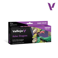 Vallejo Game Color Set - Aztec Dragons (x8) 72.195