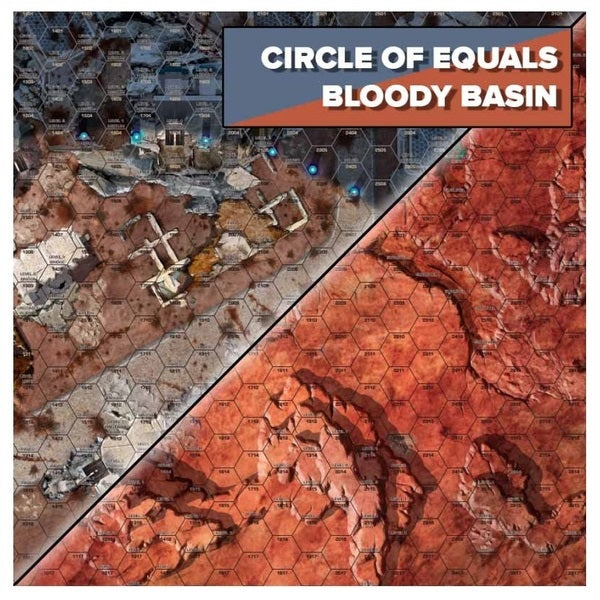 BattleTech Battle Mat: Strana Mechty - Circle of Equals/Bloody Basin
