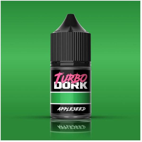 Turbo Dork: Apple Seed Metallic Acrylic Paint 22ml Bottle