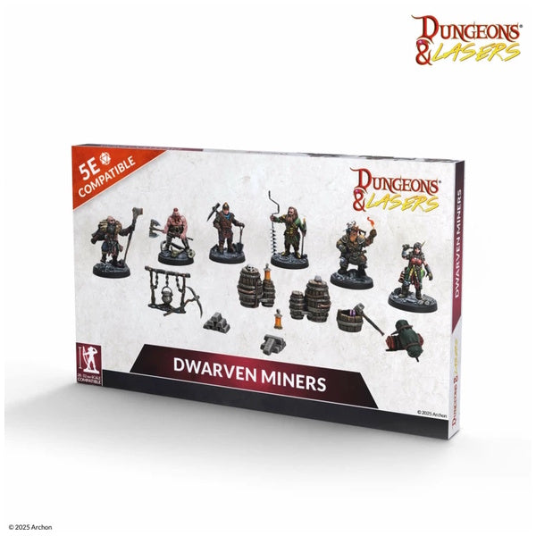 Dwarven Miners - Dungeons & Lasers