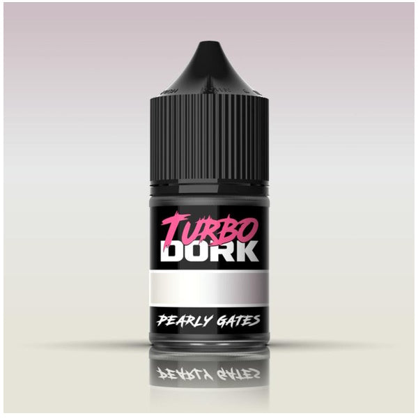 Turbo Dork: Pearly Gates Metallic Acrylic Paint 22ml Bottle