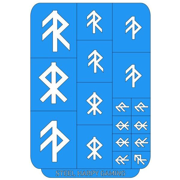 Runic Markings - Style 2 - Stencil