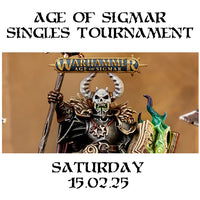 Age of Sigmar 2k Singles Tournament 15.02.25