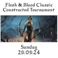 Flesh & Blood Classic Constructed Tournament Sunday 29.09.24