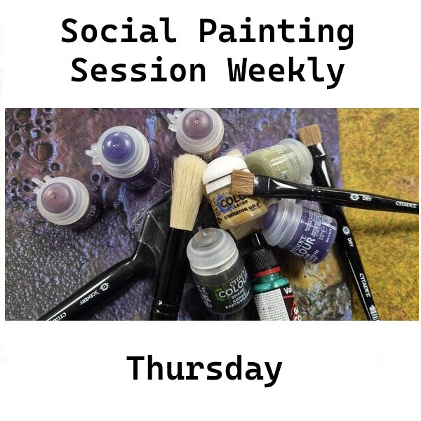 Hobby: Thursday Social Painting Session Weekly