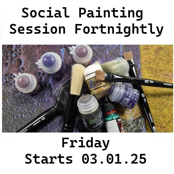 Hobby: Friday Social Painting Session Fortnightly (Starts 03.01.25)