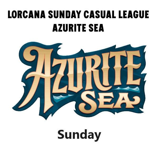 Lorcana League Sunday Session - Azurite Sea Season