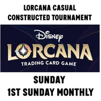 Lorcana Casual Constructed Tournament 1st Sunday Monthly