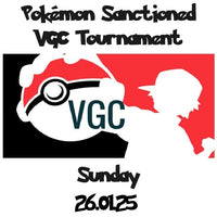 Pokemon VGC Sanctioned Tournament 26.01.25