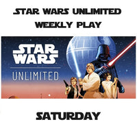 Star Wars Unlimited Weekly Play (Saturday)