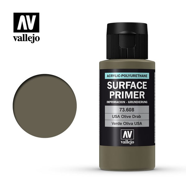Acrylic Polyurethane - Primer US Olive Drab 60ml 73.608