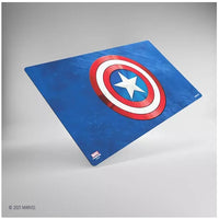 Gamegenic Marvel Champions Themes Game Prime Mat - Captain America