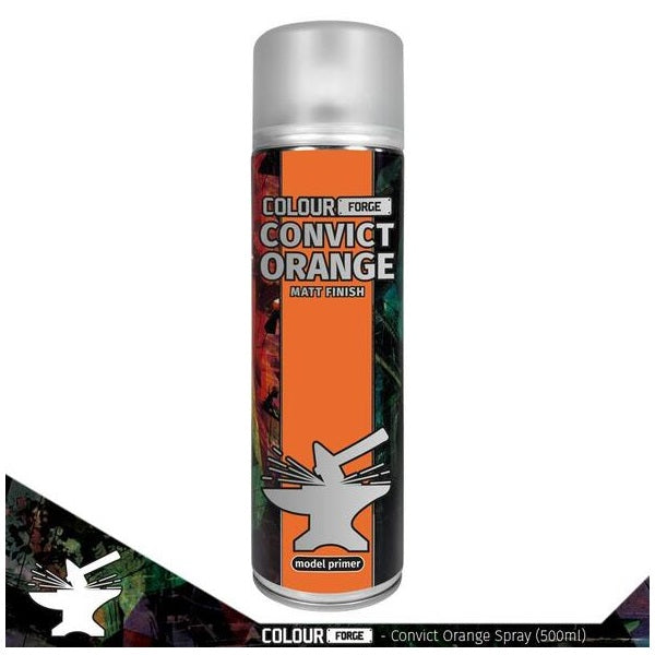 Colour Forge Convict Orange Spray (500ml)