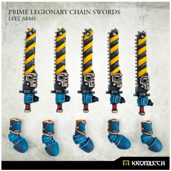 Prime Legionaries CCW Arms: Chain Swords (left arms)