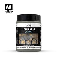 Vallejo Weathering Effects 200ml - Industrial Thick Mud 26.809