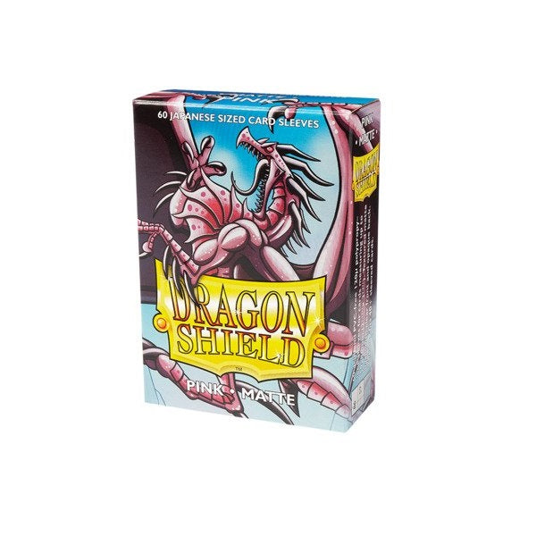 Dragon Shield Matte Japanese Size- Pink (60)